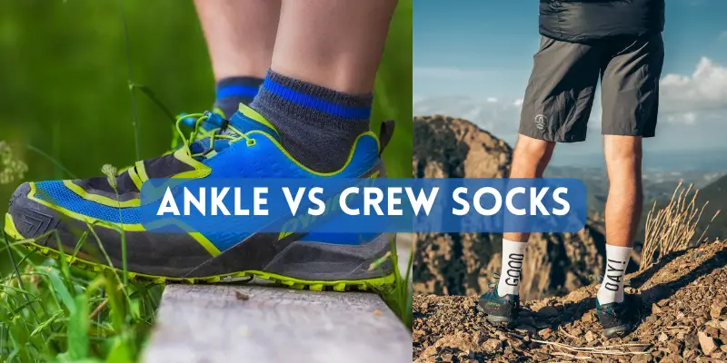 ankle vs crew socks